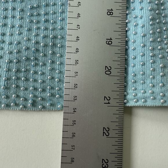 Vintage‎ The Promise Sequin Beaded Cami Mermaid Clubwear Mermaid Rave Top Sz XS - Picture 14 of 15